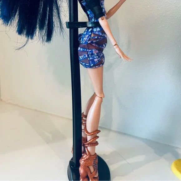 MattelMonster High Dolls Boo York Cleo de Nile & Deuce Gorgon Comet Crossed 2008 - Picture 12 of 16